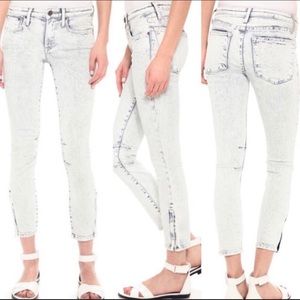 Helmut Lang Acid-wash Skinny Jeans Sz 24